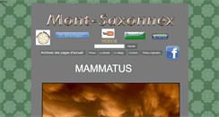 Desktop Screenshot of mont-saxonnex.com