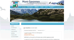 Desktop Screenshot of mont-saxonnex.fr